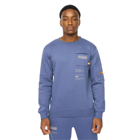 Duck and Cover Heren Applewood Trainingspak (Denim Blauw) - Image 3