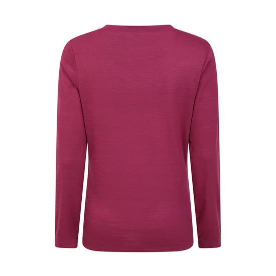 Mountain Warehouse Dames/Dames Agra Slub Top met lange mouwen (Bes) - Image 2