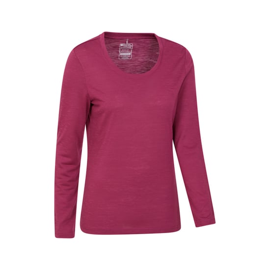 Mountain Warehouse Dames/Dames Agra Slub Top met lange mouwen (Bes) - Image 4