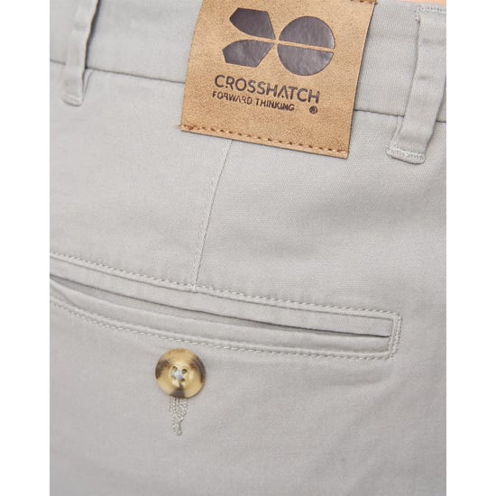 Crosshatch Heren Roysden Chinos (Lichtgrijs) - Image 4