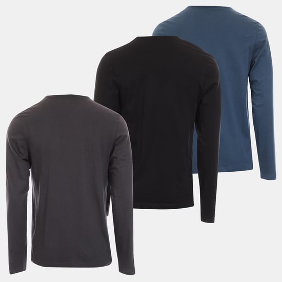 Heren Boss Classic 3 Pack Logo Underwear T-Shirts in Multi kleur - Image 2