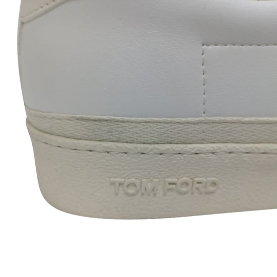 Tom Ford Bannister Sneakers in Witte Lederen - Image 5