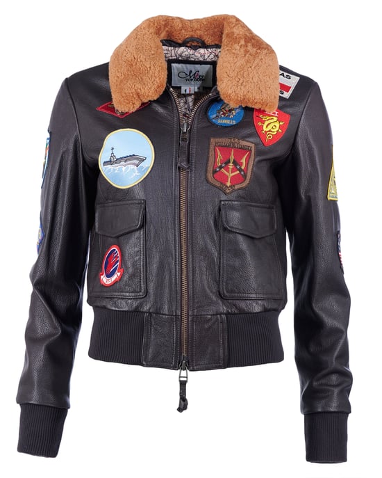 Top Gun Lederblouson TG20212520 - Image 1