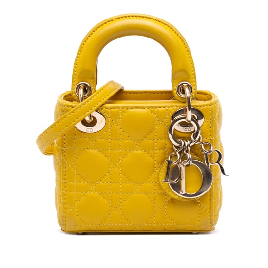 Lady Dior Mini Tophandle Tas - Image 1