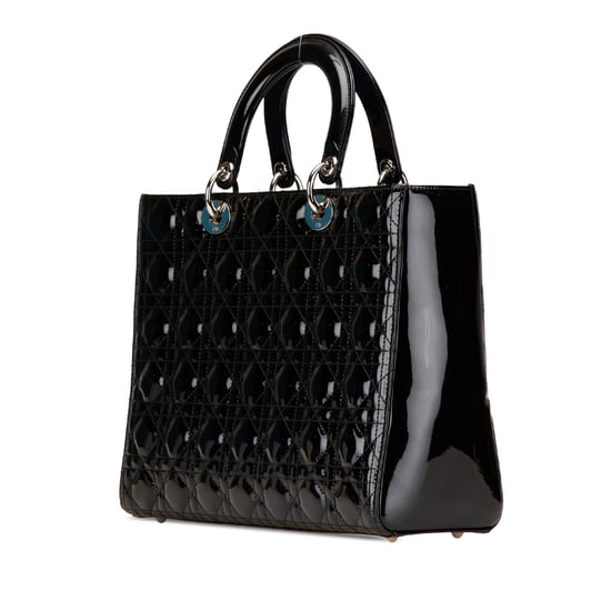 Lady Dior Medium Leren Tote - Image 2