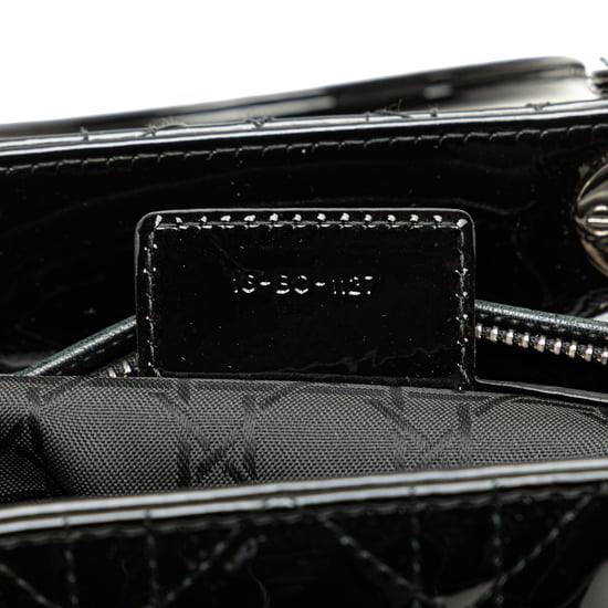 Lady Dior Medium Leren Tote - Image 6