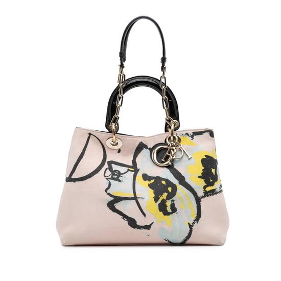 Lady Dior Floraal Print Tas - Image 1