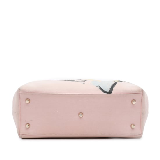 Lady Dior Floraal Print Tas - Image 3