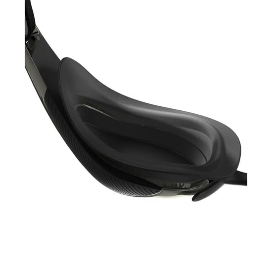 Speedo Unisex volwassene Fastskin Hyper Elite zwembril (Zwart/Oxidegrijs/Chroom) - Image 4