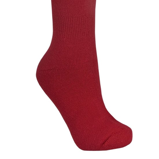 Trespass - Volwassen Unisex Tech Luxe Merino Wollen Hoge Skisokken (Rood) - Image 3