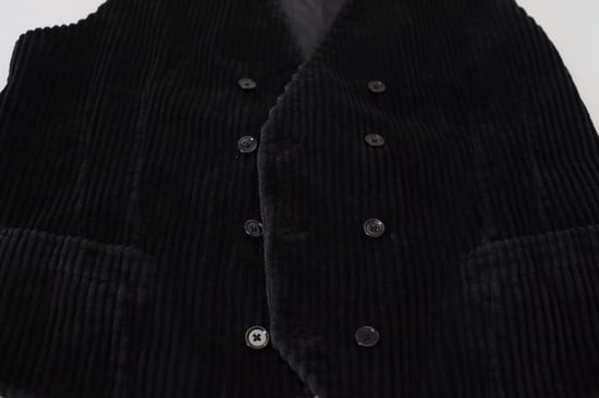 Corduroy Gilet Dubbelgeknopt - Image 6