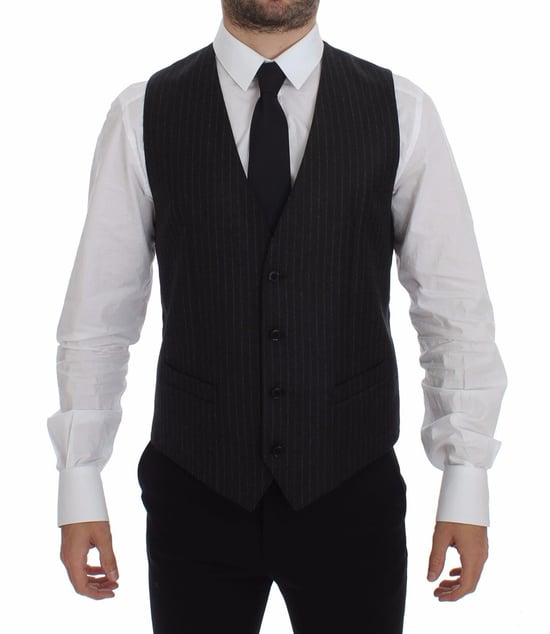 Gestreept Vest Formele Stijl - Image 1