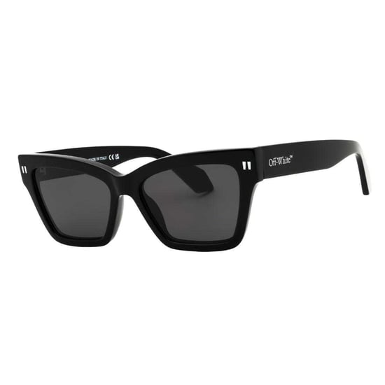 Off White Unisex zonnebril Cincinnati voor volwassenen (Zwart/Donkergrijs) - Image 1