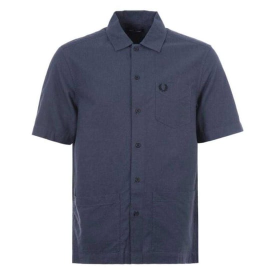 Fred Perry Heren Oxford Pocket Overhemd (Franse marine) - Image 1