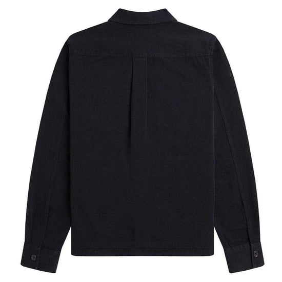 Fred Perry Effen Twill Overhemd Heren (Zwart) - Image 2