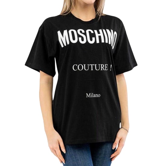 Moschino Heren Couture Milano T-Shirt (Zwart) - Image 3