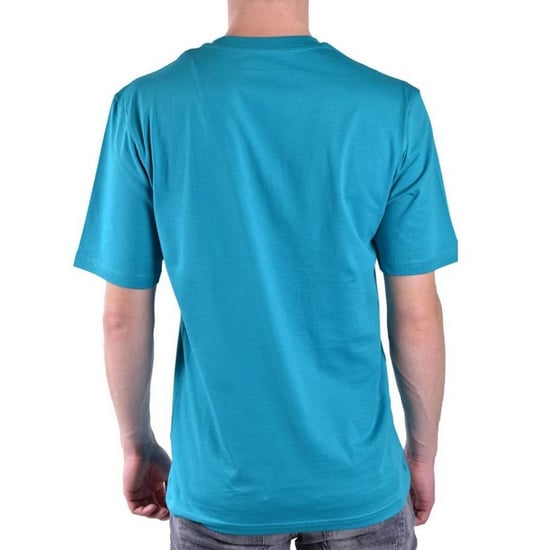 Moschino Heren Couture Glanzend Logo T-Shirt (Teal) - Image 2