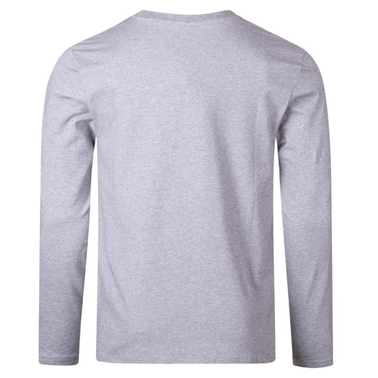 Moschino Heren Taped Shoulders T-shirt met lange mouwen (Grijs) - Image 2