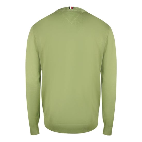 Tommy Hilfiger Heren Faded Crew Neck Sweatshirt (Olijfgroen) - Image 2