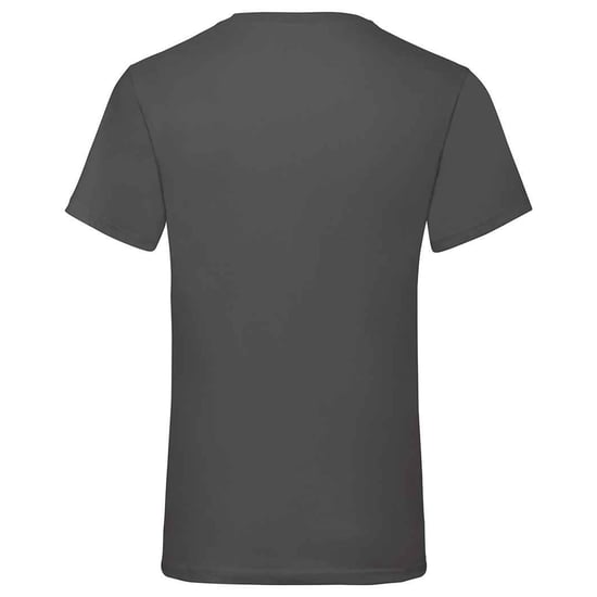 Fruit of the Loom Unisex Adult Waardevol V Hals T-shirt (Licht grafiet Heather) - Image 2