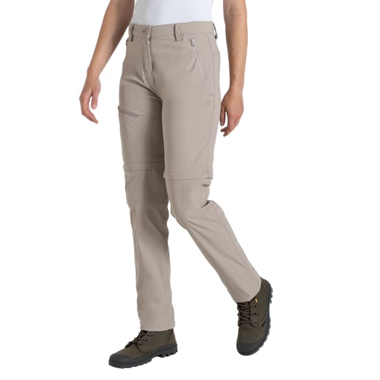 Craghoppers Dames/Dames Pro III Nosilife Convertible Broek (Zachte champignon) - Image 3