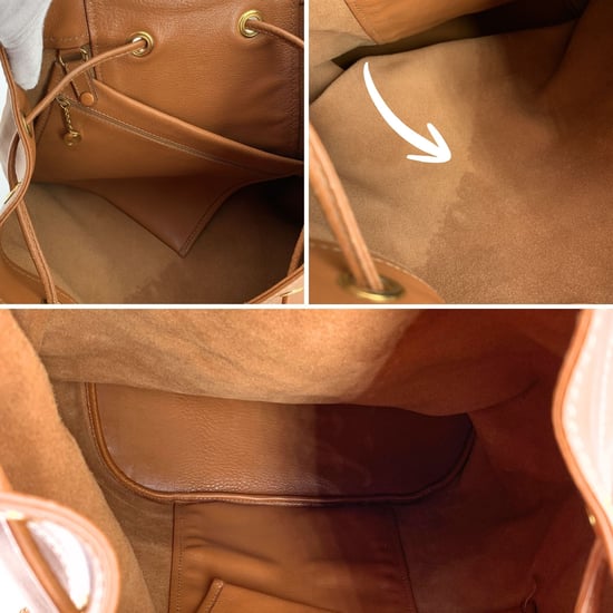 Gucci vintage leren rugzak van bamboe - Image 4