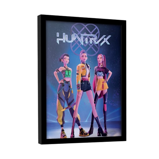 K-Pop Demon Hunters Huntr/X Ingelijste Poster (Veelkleurig) - Image 3