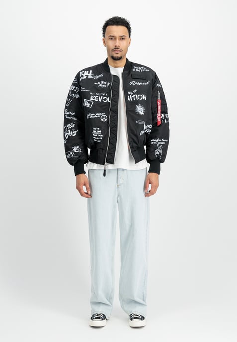 MA-1 Peace Bomber Jacket - Image 2