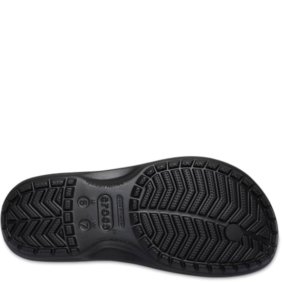 Crocs Crocbrand teenslippers voor heren in zwartgrijs - Image 3