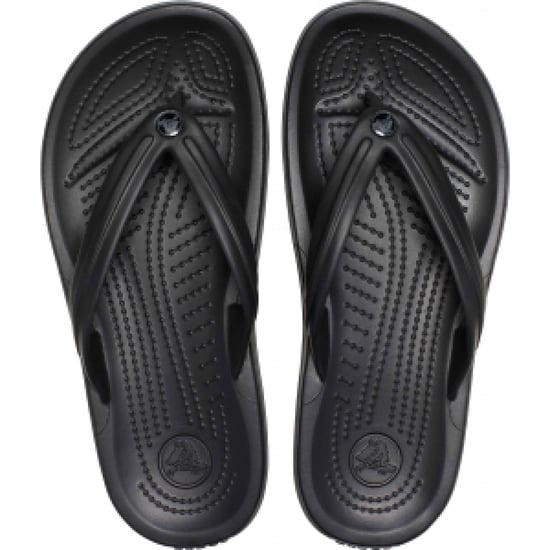 Crocs Crocbrand teenslippers voor heren in zwartgrijs - Image 6
