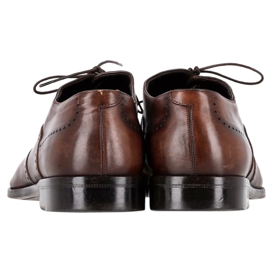 Ermenegildo Zegna Wingtip Oxford Schoenen in Bruin Leer - Image 5