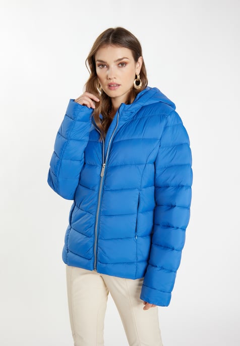 Faina gewatteerd winterjack Dames blauw - Image 3