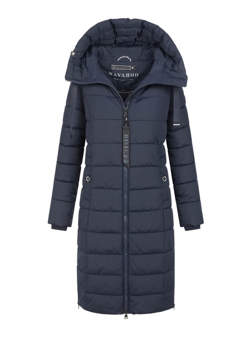 Navahoo Mondmädchen dames wintermantel met capuchon en fleecevoering - Image 1