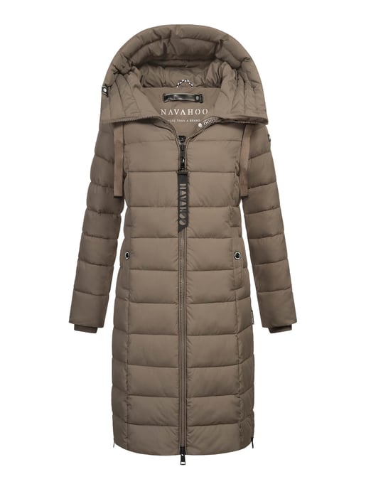 Navahoo Mondmädchen dames wintermantel met capuchon en fleecevoering - Image 1