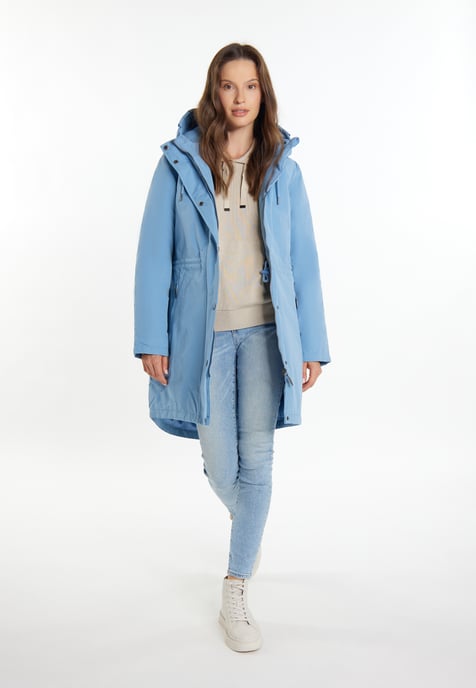 usha Gewatteerde korte jas Dames denimblauw - Image 2