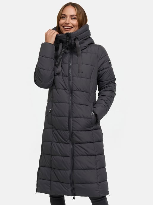 Navahoo Mondmädchen dames wintermantel met capuchon en fleecevoering - Image 6