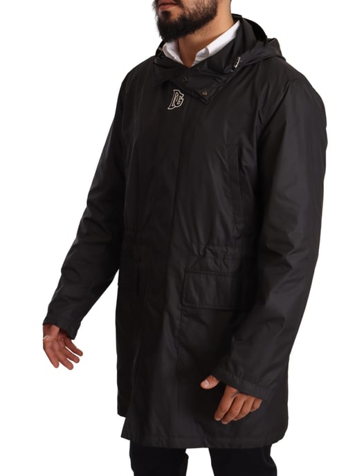 Zwarte Hoody Jas Jkt2925 - Image 2