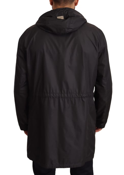 Zwarte Hoody Jas Jkt2925 - Image 3
