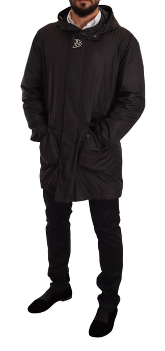 Zwarte Hoody Jas Jkt2925 - Image 6