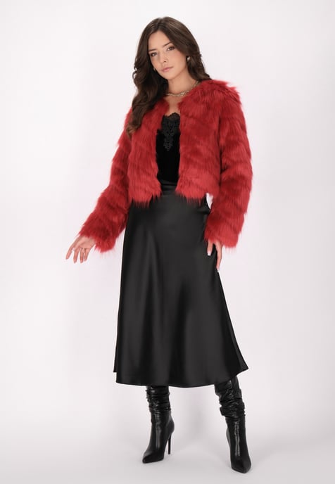 Faina Jas Dames wijnrood - Image 2