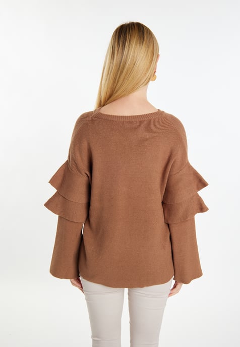 usha Jumper Dames Kameel - Image 4