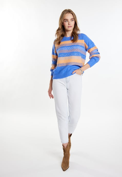 IZIA Jumper Dames Blauw Veelkleurig - Image 2