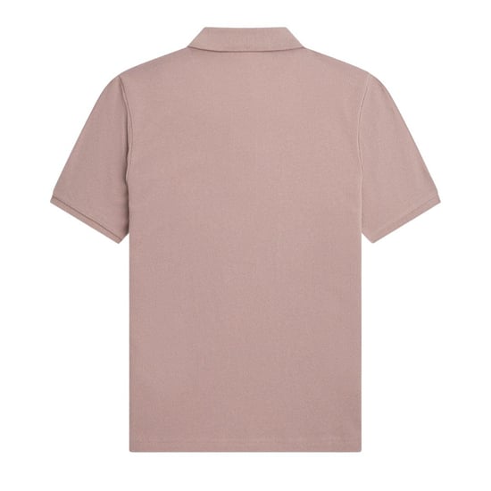Fred Perry Dames/Dames Logo Poloshirt (Donkerroze) - Image 2