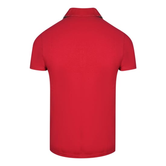 Aquascutum Unisex Logo poloshirt voor volwassenen (Rood) - Image 2