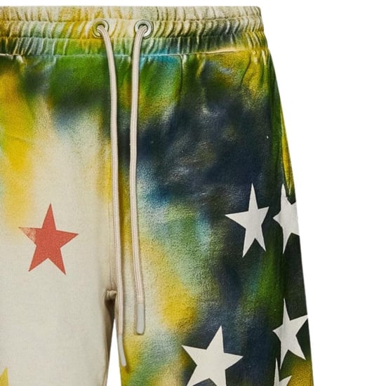 Palm Angels Unisex Stars Sweat Shorts voor volwassenen (Veelkleurig) - Image 3