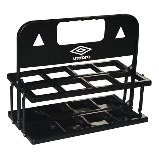 Umbro Logo 8 flessen waterflesdrager (Zwart) - Image 1