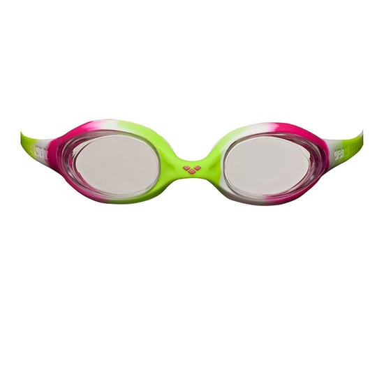 Arena Childrens/Kids Spin Zwembril (Lime/Fuchsia/Wit) - Image 2