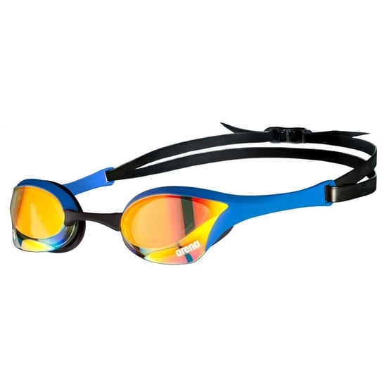 Arena Cobra Mirror Ultra Swipe zwembril (Geel/Koper/Blauw) - Image 1