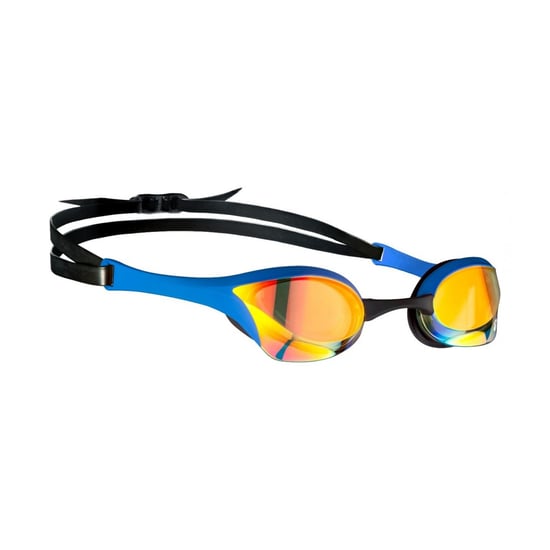 Arena Cobra Mirror Ultra Swipe zwembril (Geel/Koper/Blauw) - Image 2