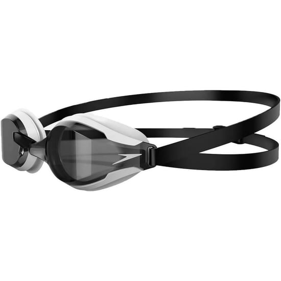 Speedo Unisex Fastskin Speedsocket 2 zwembril voor volwassenen (Zwart/Wit/Rook) - Image 3